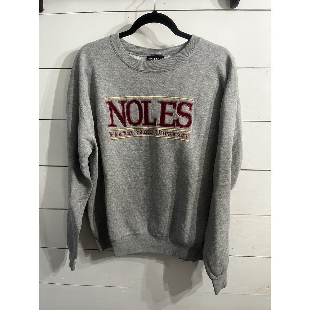 Vintage 90s Y2K Jansport Florida State Seminoles FSU Sweatshirt Size Medium